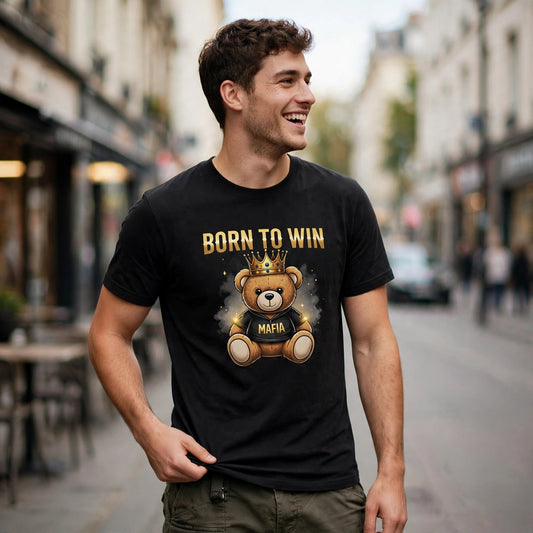 Born to Win Money Mindset Graphic T-Shirt – XGuidance – photo 2