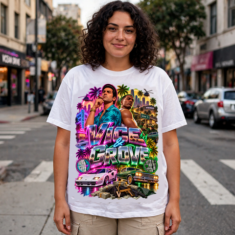 GTA VI Vice City Edition 24 Graphic T-Shirt – XGuidance