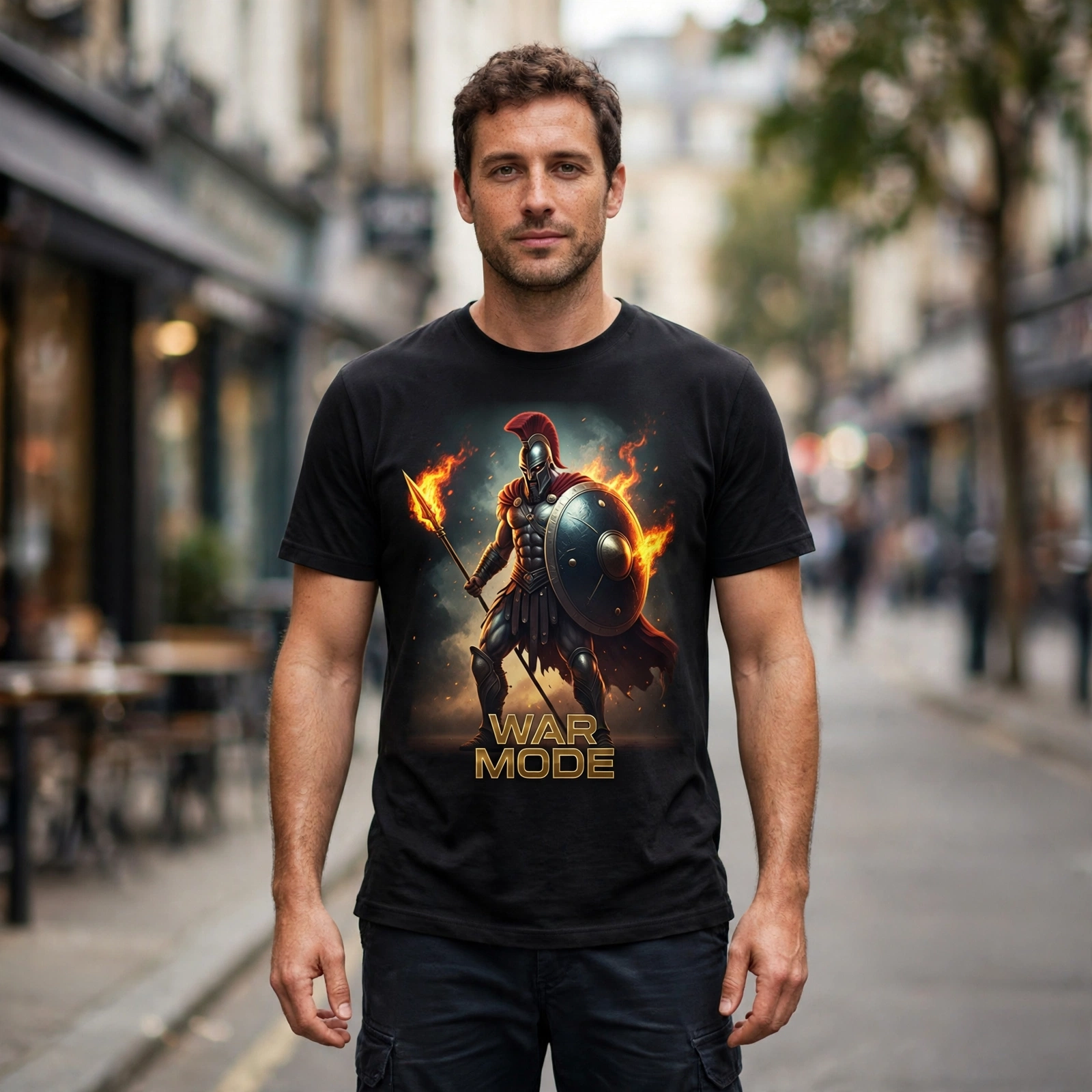 War Mode Greek Mythology Graphic T-Shirt – XGuidance