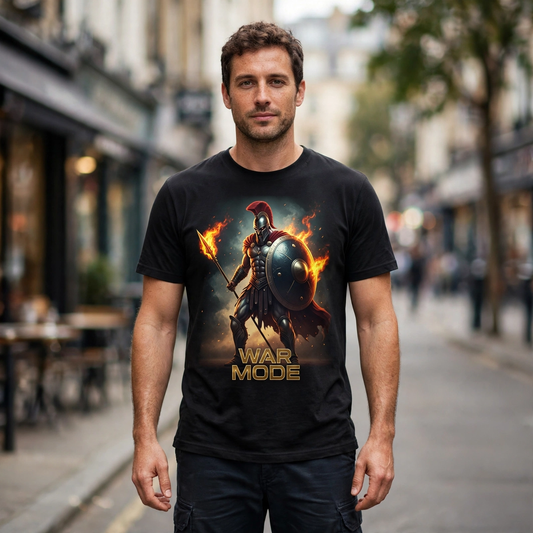 War Mode Greek Mythology Graphic T-Shirt – XGuidance