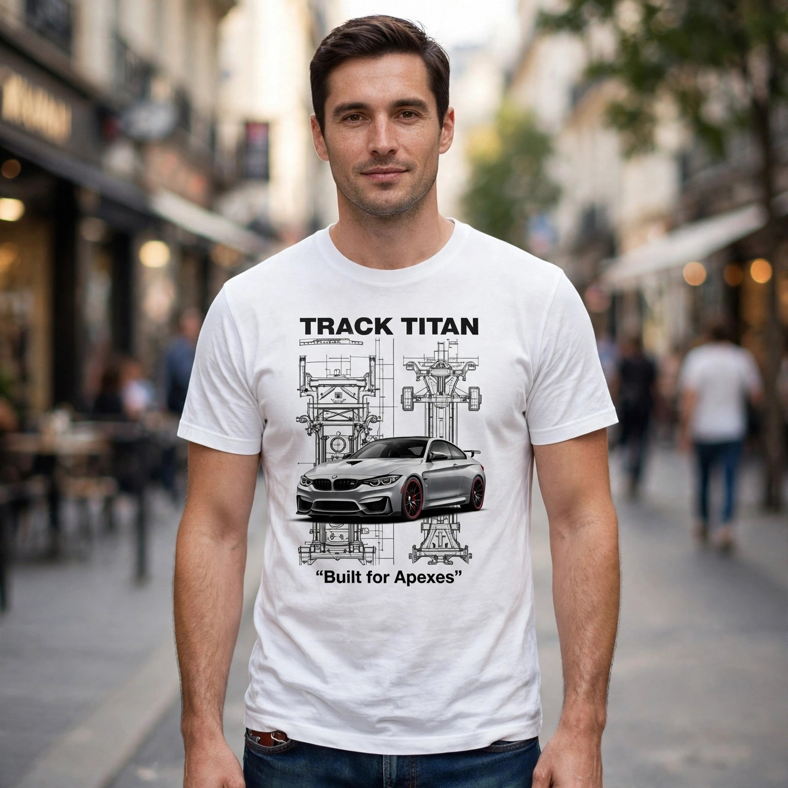 Track Titan Car Enthusiast Graphic T-Shirt – XGuidance