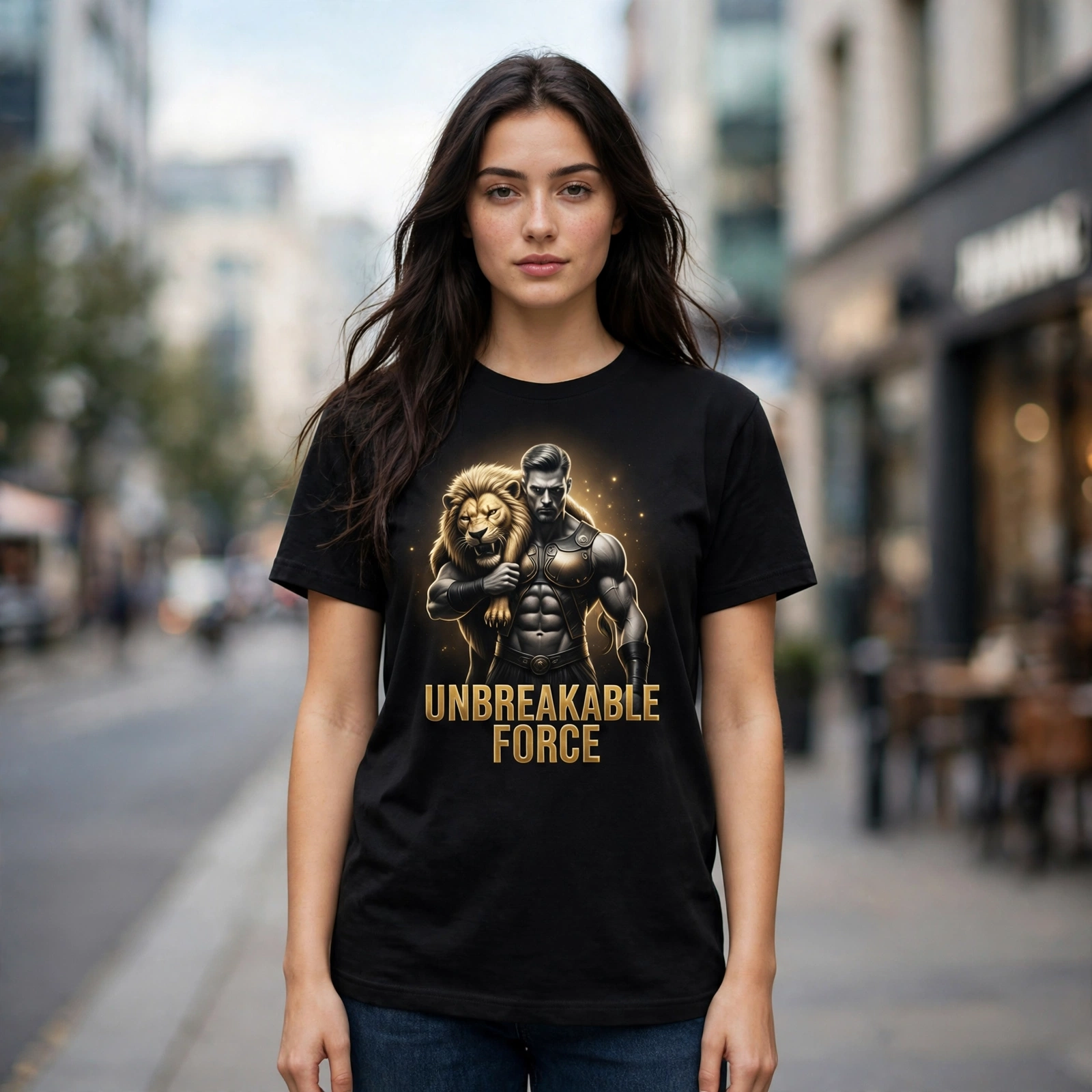 Unbreakable Force Greek Mythology Graphic T-Shirt – XGuidance