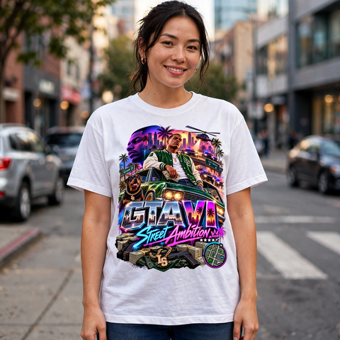 GTA VI Vice City Edition 26 Graphic T-Shirt – XGuidance