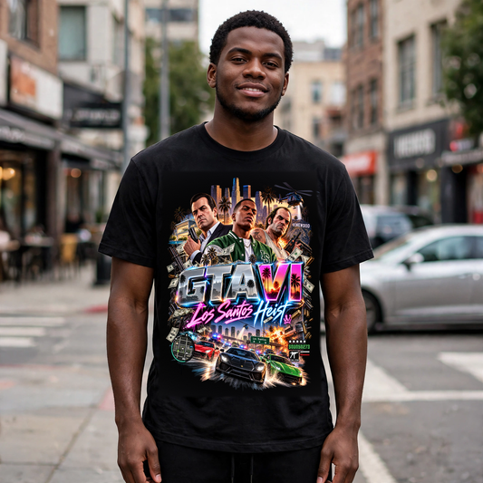 GTA VI Vice City Edition 13 Graphic T-Shirt – XGuidance