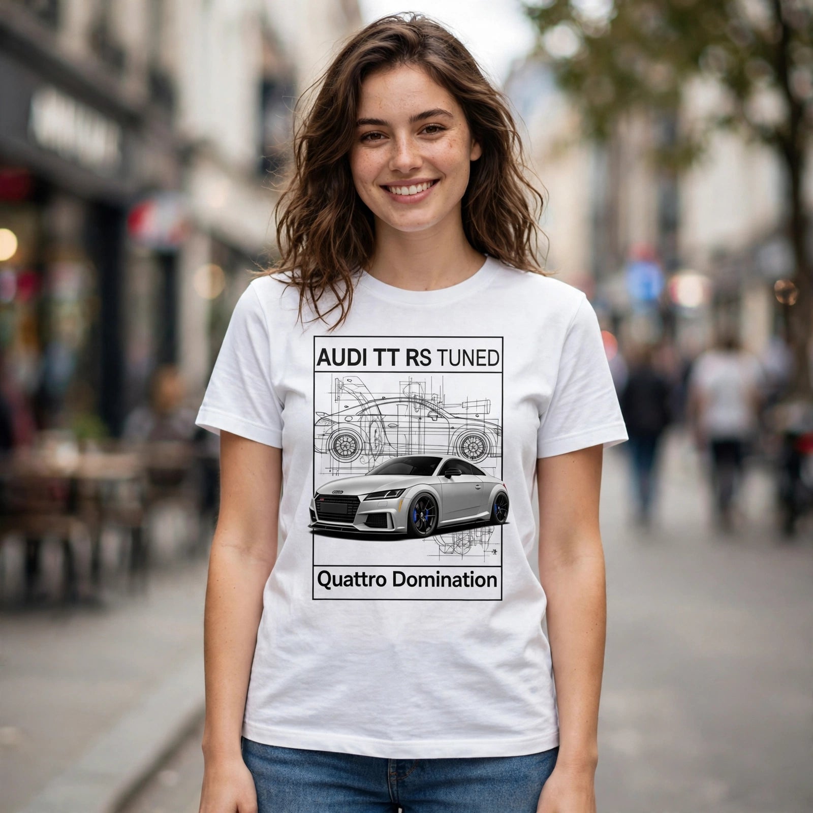 Audi TT RS Tuned Car Enthusiast Graphic T-Shirt – XGuidance