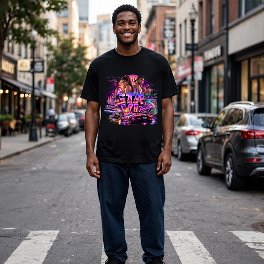 GTA VI Vice City Edition 39 Graphic T-Shirt – XGuidance