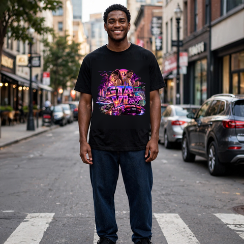 GTA VI Vice City Edition 39 Graphic T-Shirt – XGuidance