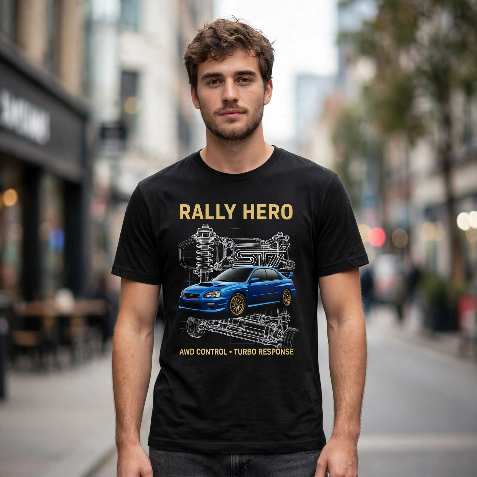 Rally Hero Car Enthusiast Graphic T-Shirt – XGuidance