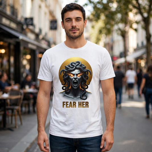 Fear Her Greek Mythology Graphic T-Shirt – XGuidance