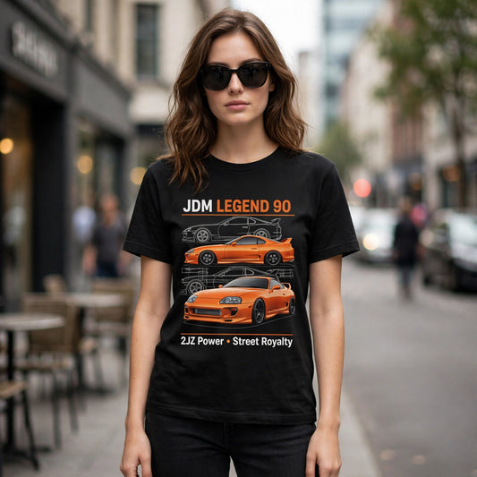 JDM Legend '90 Car Enthusiast Graphic T-Shirt – XGuidance