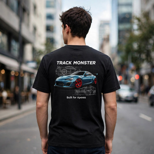 Track Monster Car Enthusiast Graphic T-Shirt – XGuidance