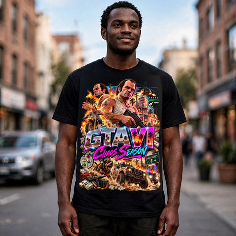 GTA VI Vice City Edition 27 Graphic T-Shirt – XGuidance