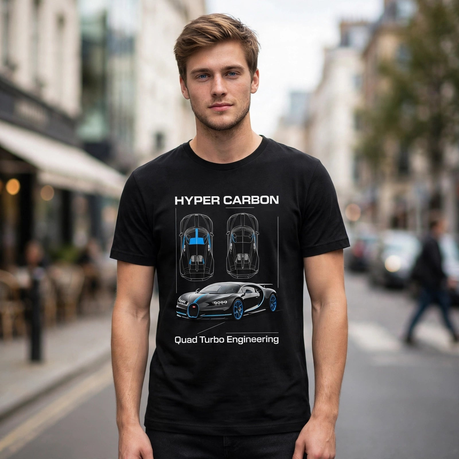 Hyper Carbon Car Enthusiast Graphic T-Shirt – XGuidance