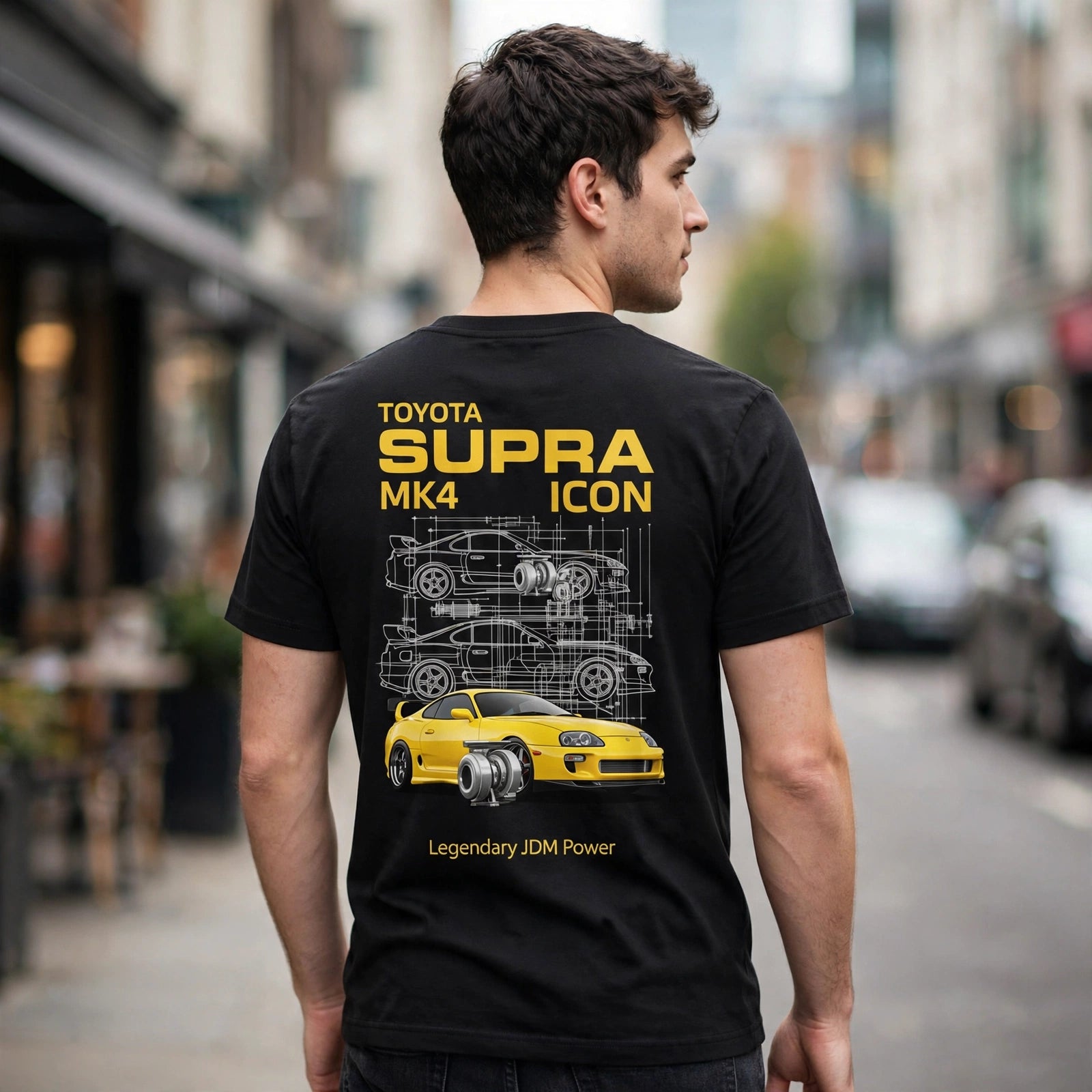 Toyota Supra Mk4 Icon Car Enthusiast Graphic T-Shirt – XGuidance