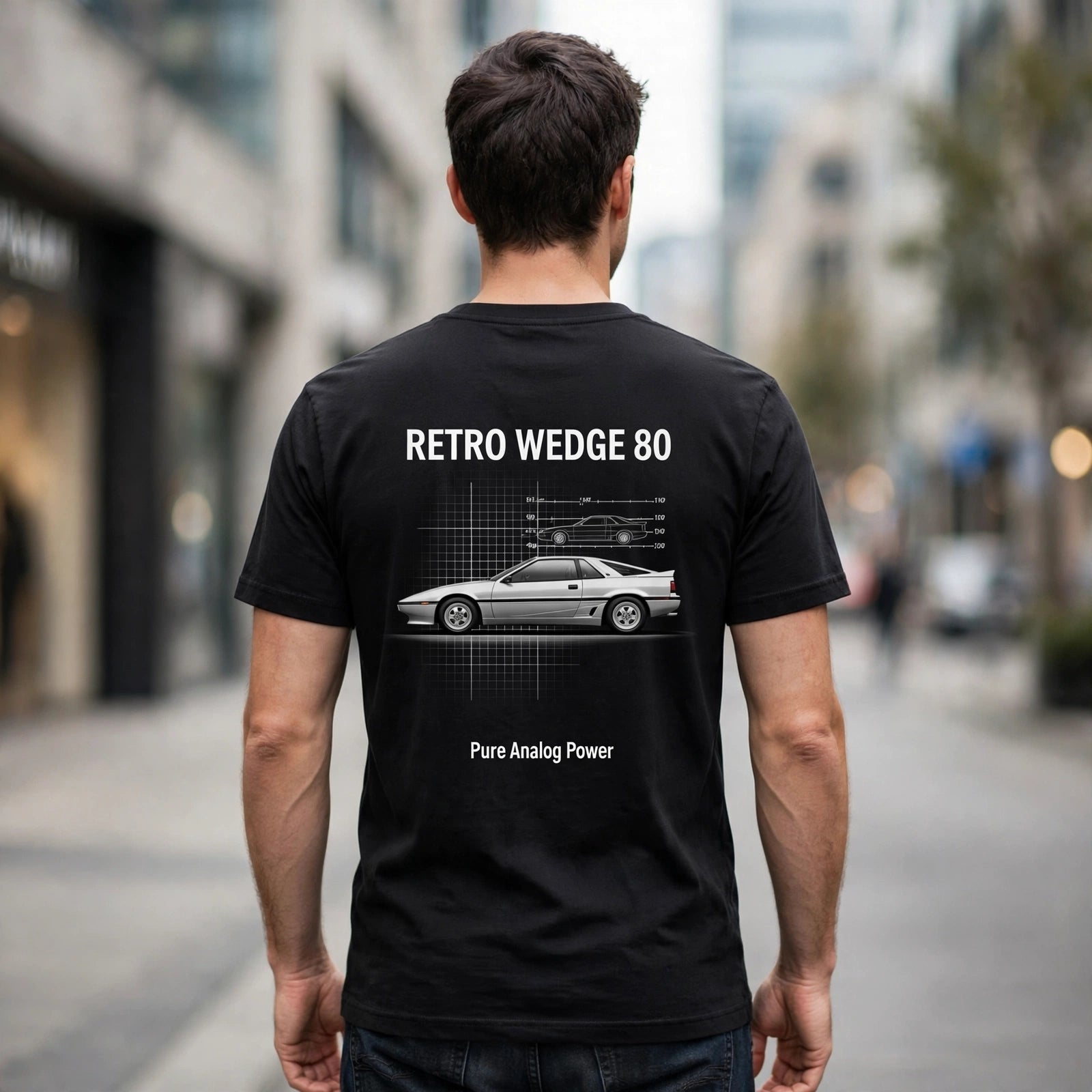 Retro Wedge '80 Car Enthusiast Graphic T-Shirt – XGuidance