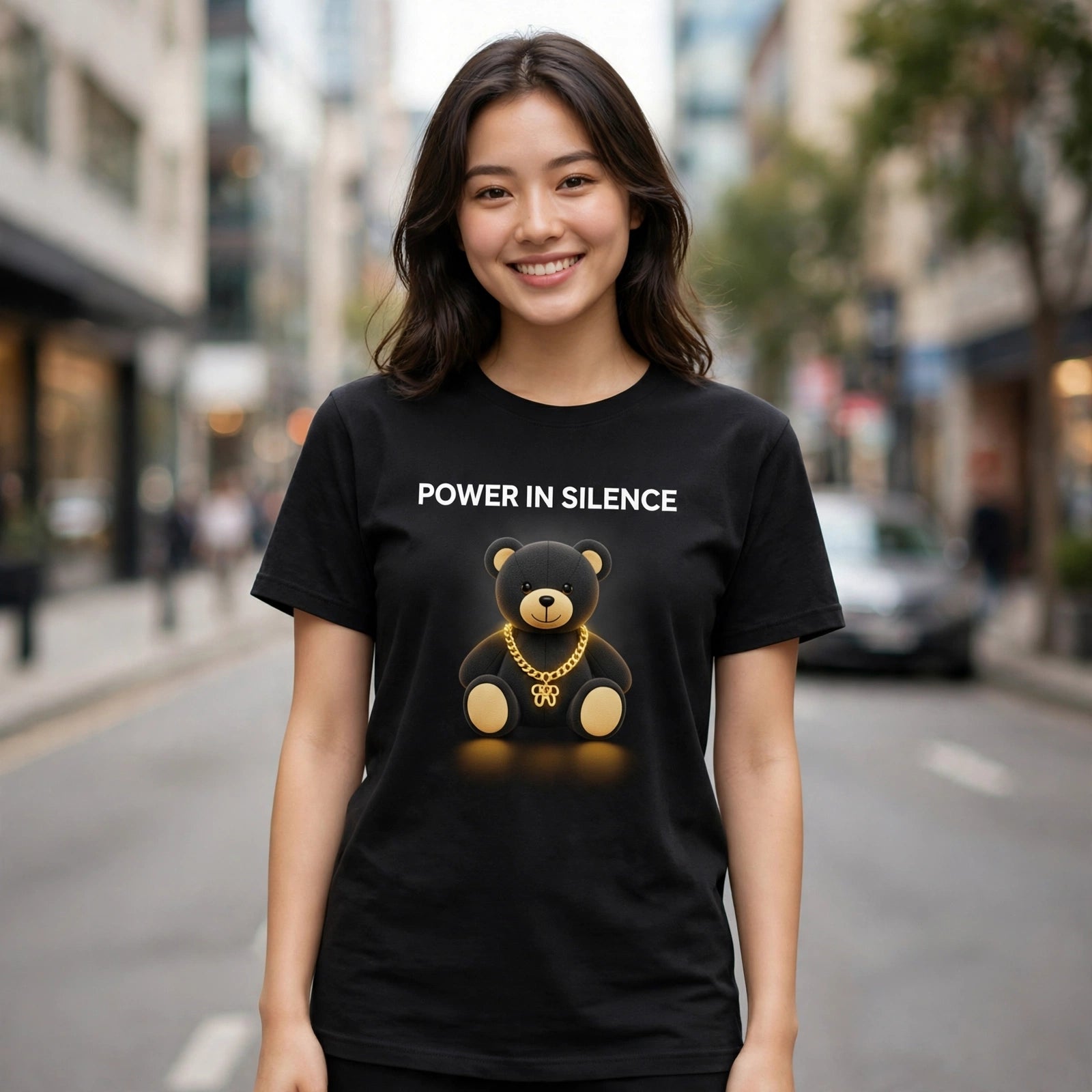 Power in Silence Money Mindset Graphic T-Shirt – XGuidance