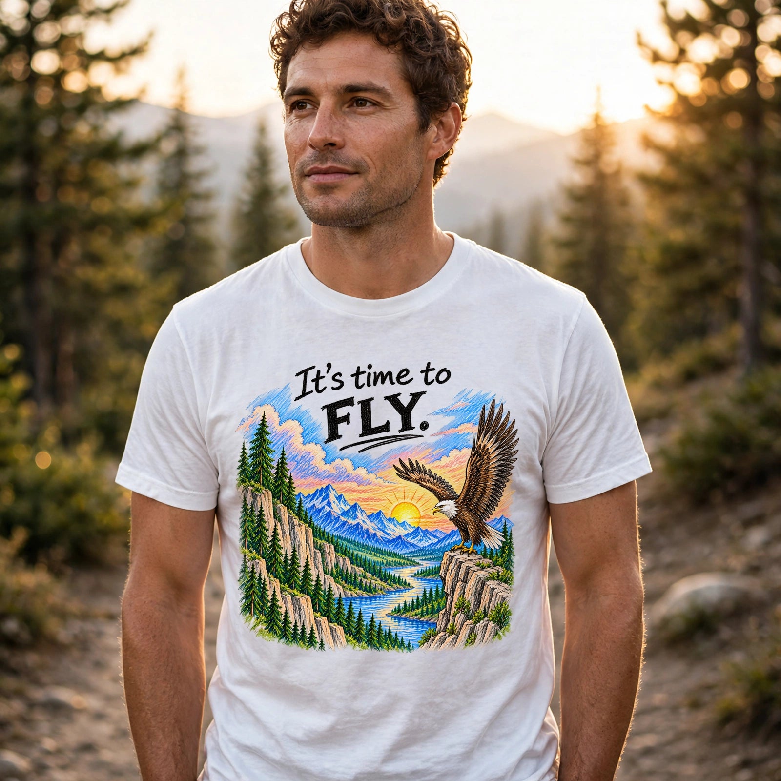 It's Time to Fly Motivational Quote T-Shirt – XGuidance