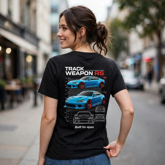 Track Weapon RS Car Enthusiast Graphic T-Shirt – XGuidance – photo 2