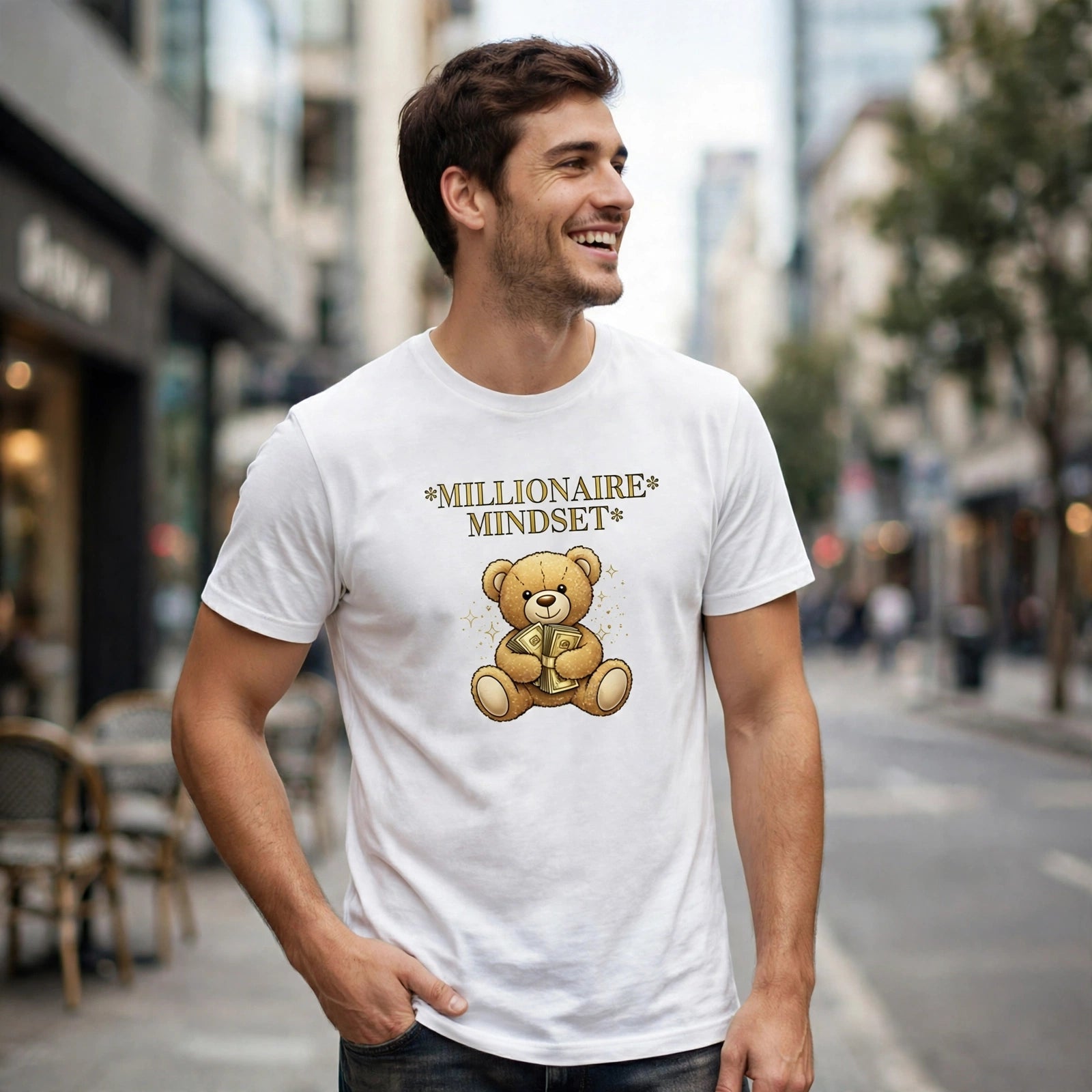 Millionaire Mindset Money Mindset Graphic T-Shirt – XGuidance – photo 2