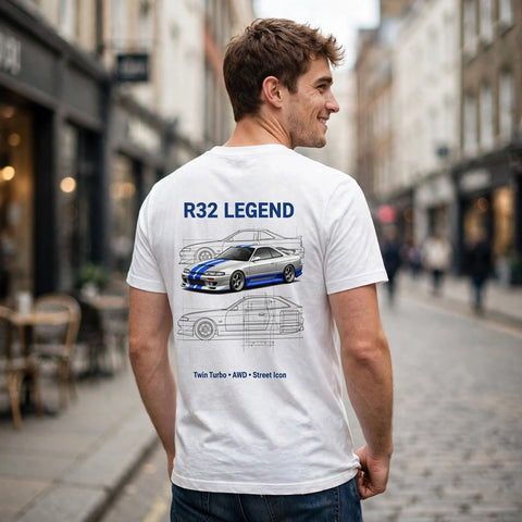 R32 Legend Car Enthusiast Graphic T-Shirt – XGuidance – photo 2
