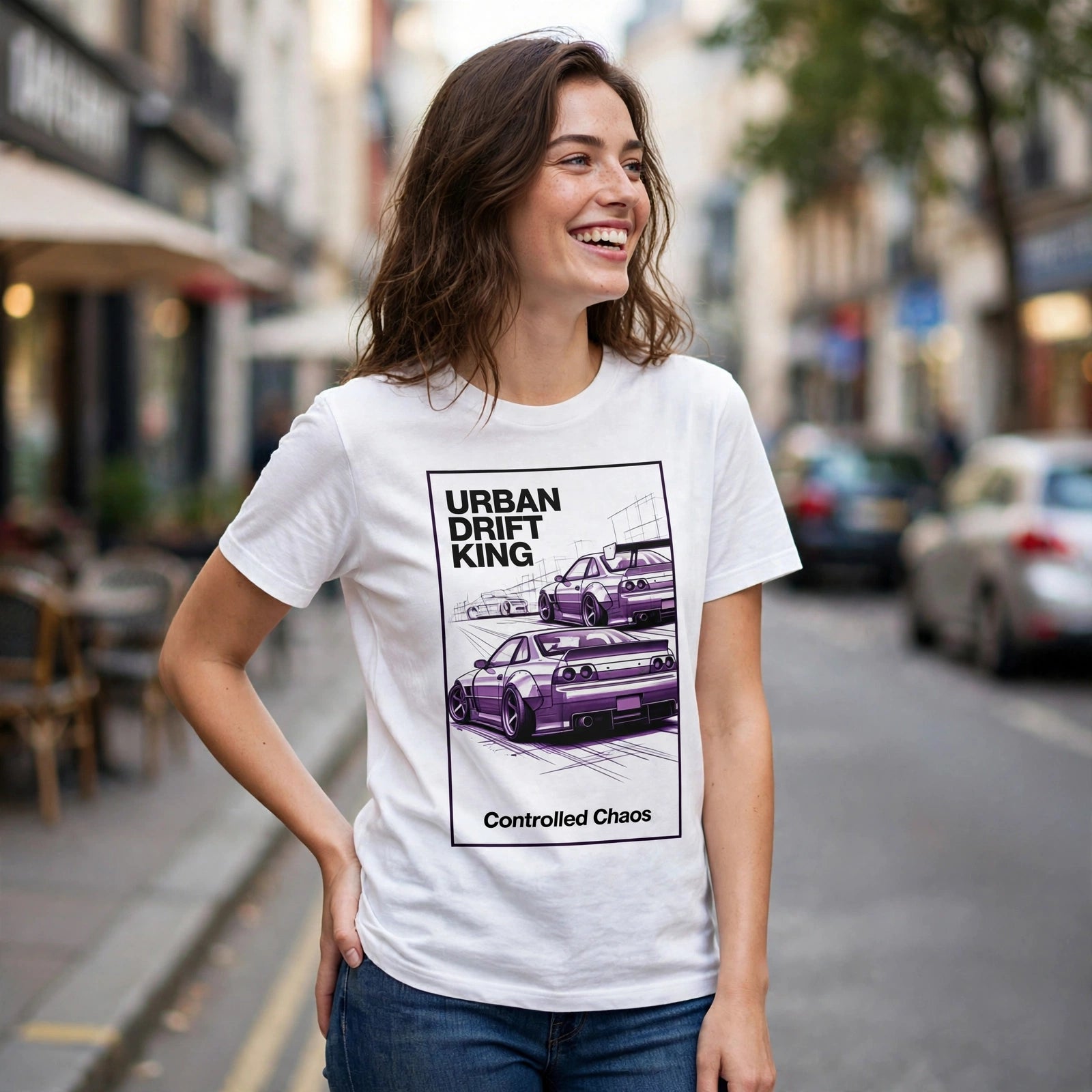 Urban Drift King Car Enthusiast Graphic T-Shirt – XGuidance – photo 2