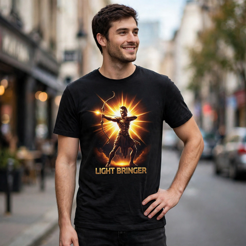 Light Bringer Greek Mythology Graphic T-Shirt – XGuidance – photo 2