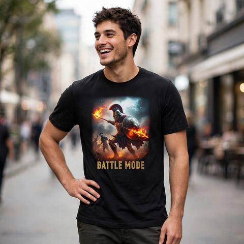 Battle Mode Greek Mythology Graphic T-Shirt – XGuidance – photo 2