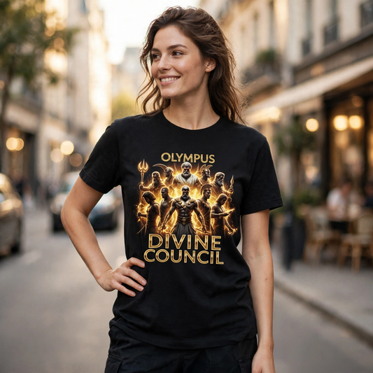 Olympus Divine Council Greek Mythology Graphic T-Shirt – XGuidance – photo 2