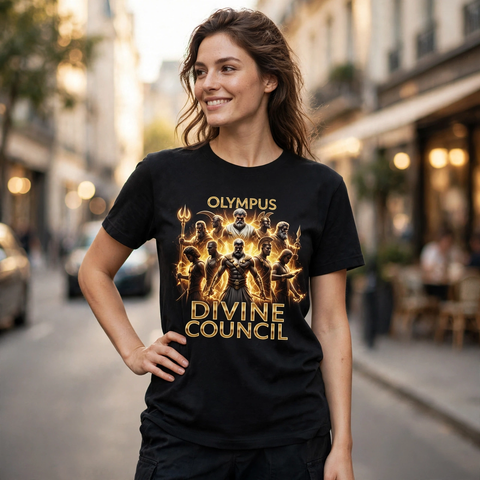 Olympus Divine Council Greek Mythology Graphic T-Shirt – XGuidance – photo 2