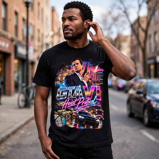 GTA VI Vice City Edition 25 Graphic T-Shirt – XGuidance – photo 2
