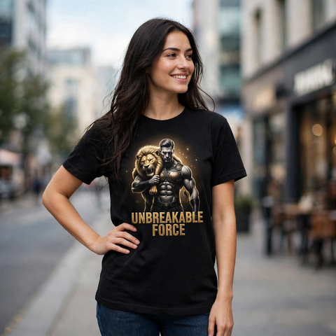 Unbreakable Force Greek Mythology Graphic T-Shirt – XGuidance – photo 2