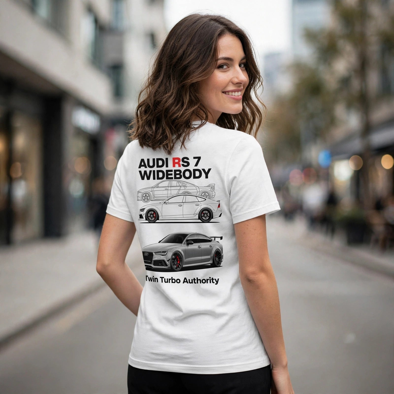 Audi RS 7 Widebody Car Enthusiast Graphic T-Shirt – XGuidance – photo 2