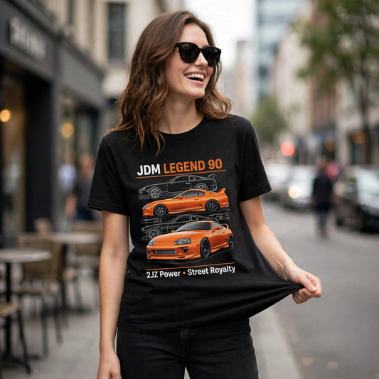 JDM Legend '90 Car Enthusiast Graphic T-Shirt – XGuidance – photo 2