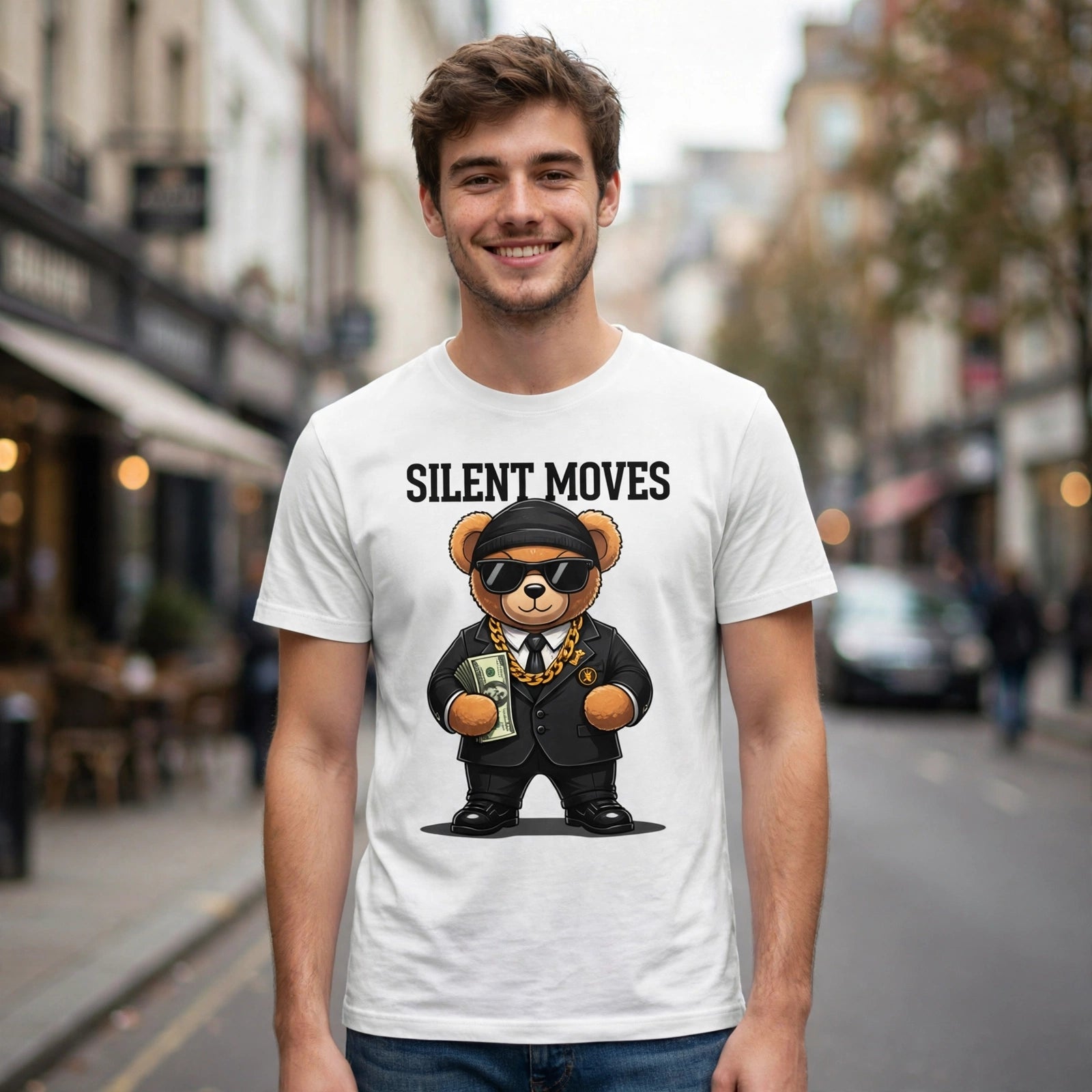 Silent Moves Money Mindset Graphic T-Shirt – XGuidance