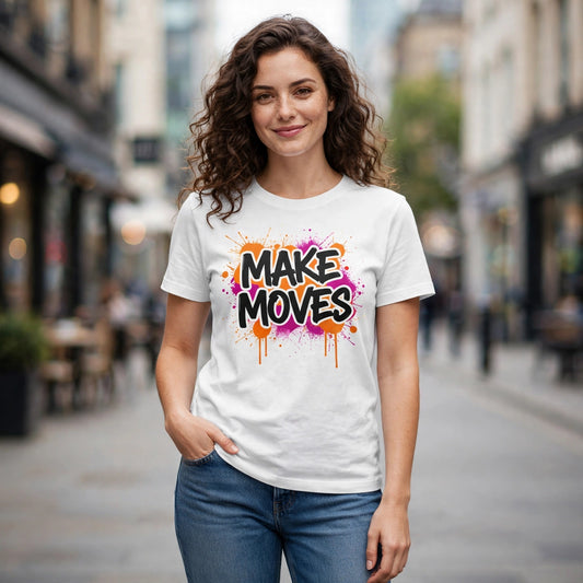 Make Moves Hustle & Royalty Graphic T-Shirt – XGuidance