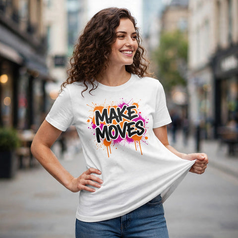 Make Moves Hustle & Royalty Graphic T-Shirt – XGuidance – photo 2