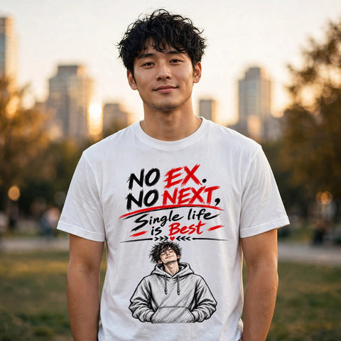 No Ex No Next Motivational Quote T-Shirt – XGuidance