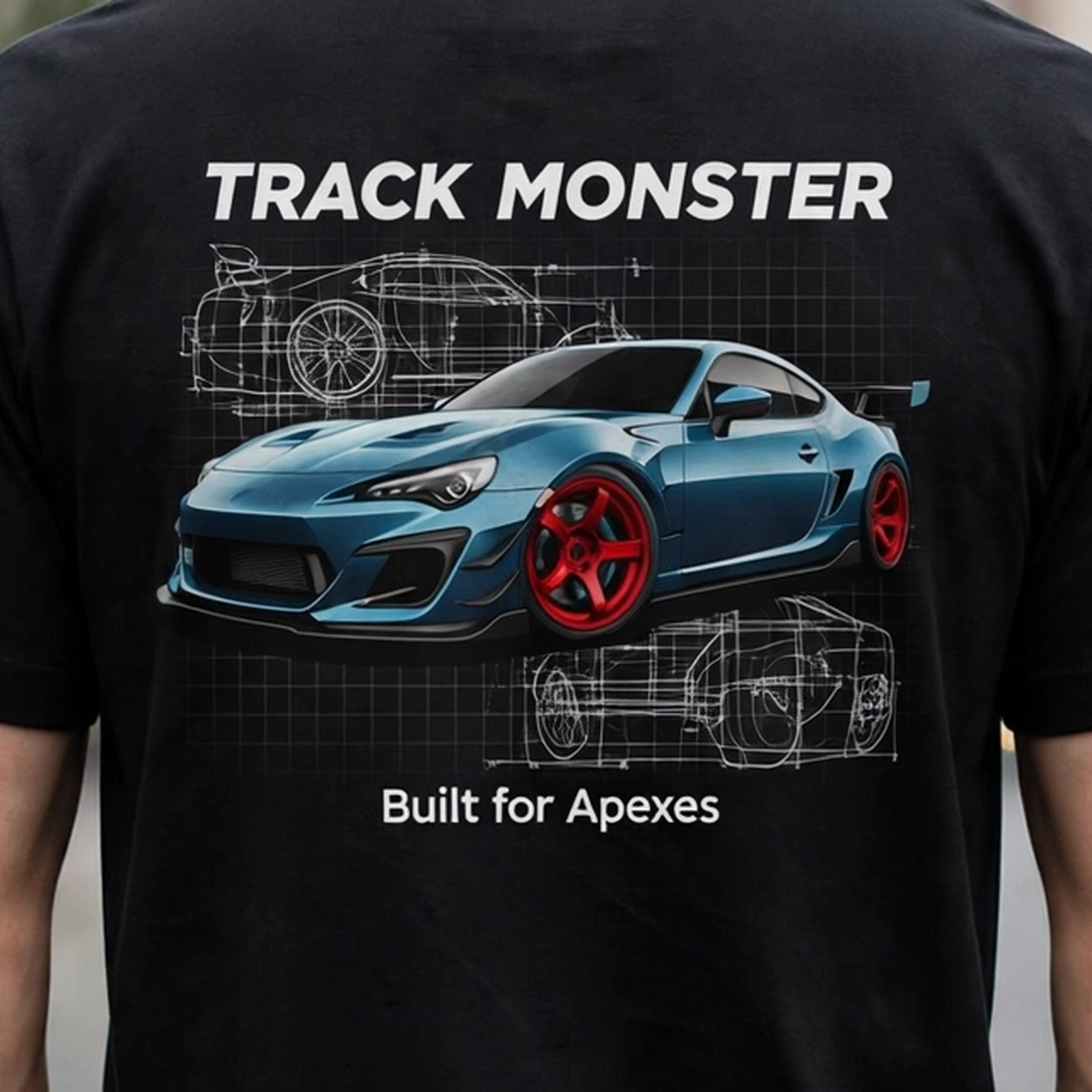 Track Monster Car Enthusiast Graphic T-Shirt – XGuidance – photo 3