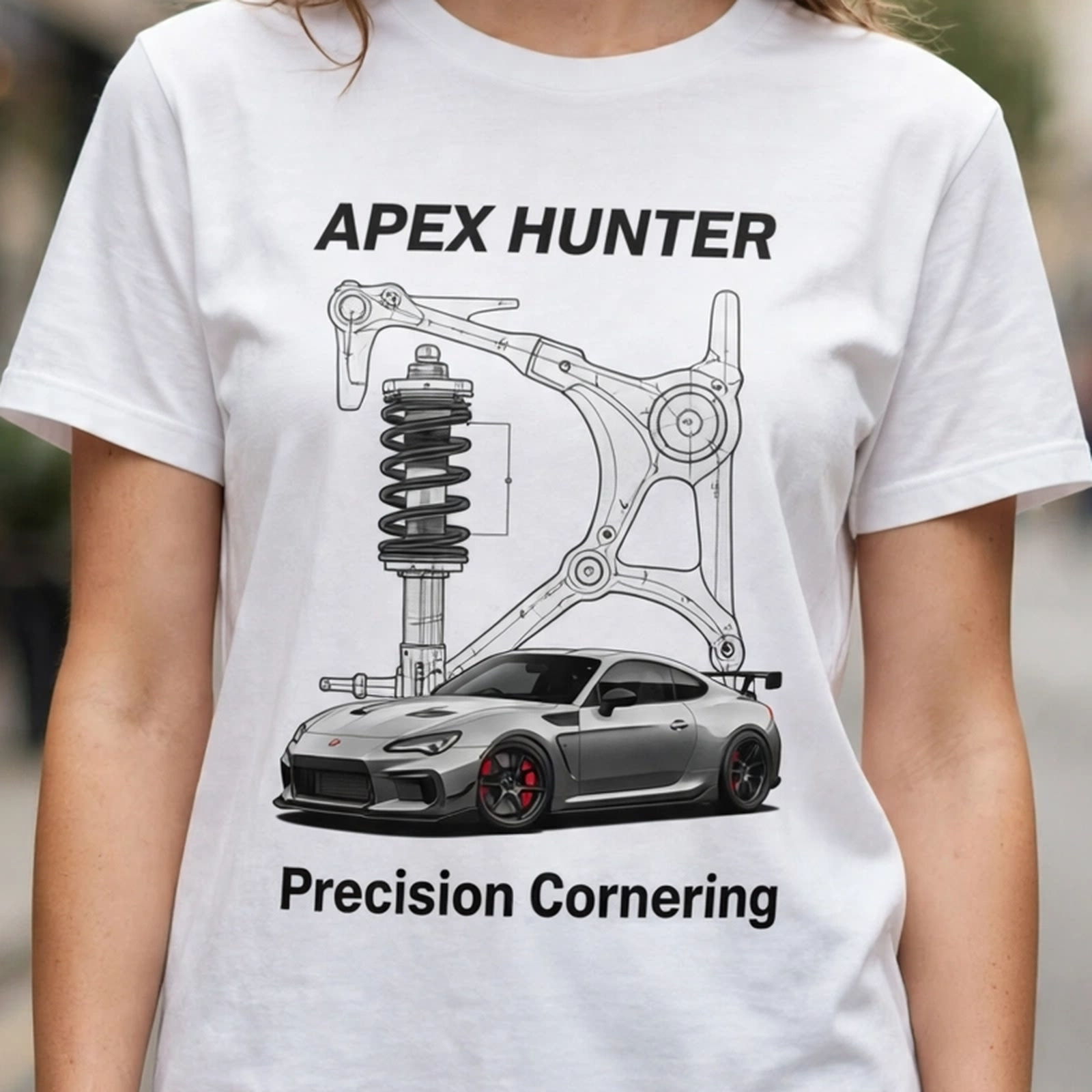 Apex Hunter Car Enthusiast Graphic T-Shirt – XGuidance – photo 3