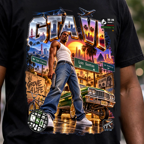 GTA VI Vice City Edition 17 Graphic T-Shirt – XGuidance – photo 3