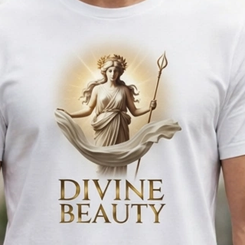 Divine Beauty Greek Mythology Graphic T-Shirt – XGuidance – photo 3