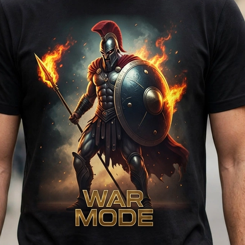 War Mode Greek Mythology Graphic T-Shirt – XGuidance – photo 3