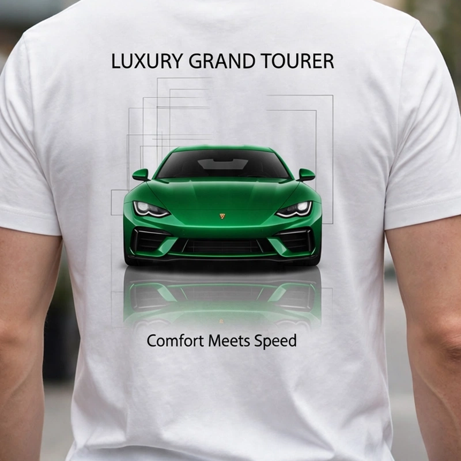 Luxury Grand Tourer Car Enthusiast Graphic T-Shirt – XGuidance – photo 3