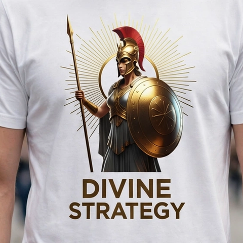Divine Strategy Greek Mythology Graphic T-Shirt – XGuidance – photo 3