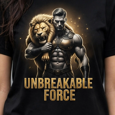 Unbreakable Force Greek Mythology Graphic T-Shirt – XGuidance – photo 3