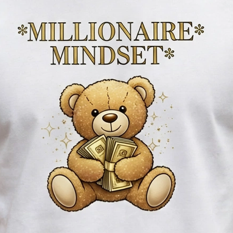 Millionaire Mindset Money Mindset Graphic T-Shirt – XGuidance – photo 3
