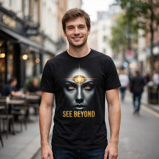 See Beyond Spiritual Awakening Graphic T-Shirt – XGuidance
