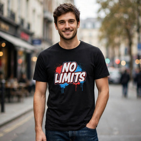 No Limits Hustle & Royalty Graphic T-Shirt – XGuidance