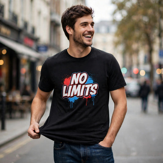 No Limits Hustle & Royalty Graphic T-Shirt – XGuidance – photo 2