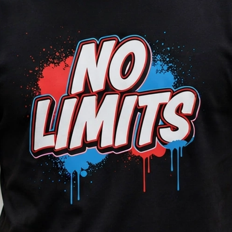 No Limits Hustle & Royalty Graphic T-Shirt – XGuidance – photo 3
